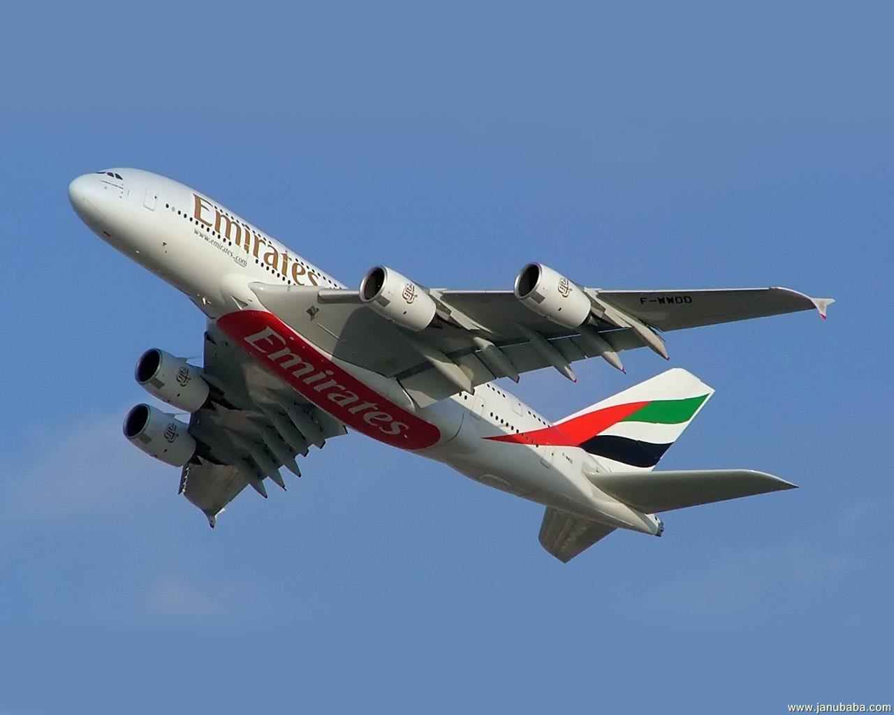 Emirates A380           by coolman