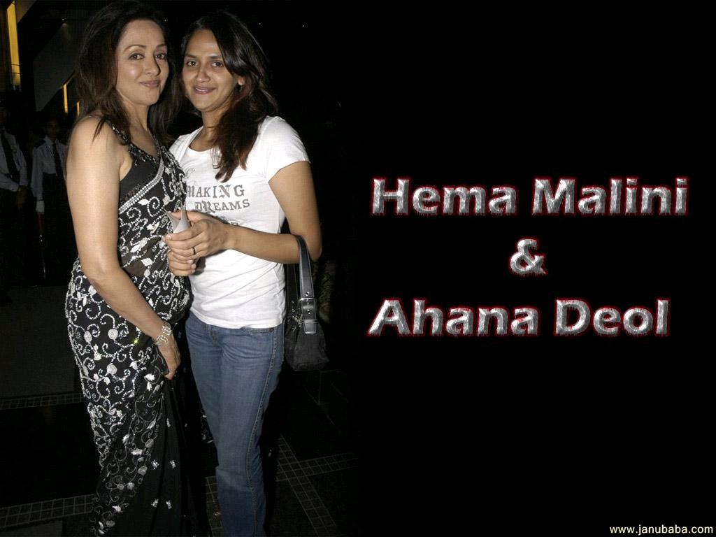 Hema Malini with Ahana Deol         by coolman