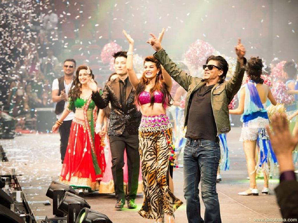 Shahrukh Khan with his Temptation Team