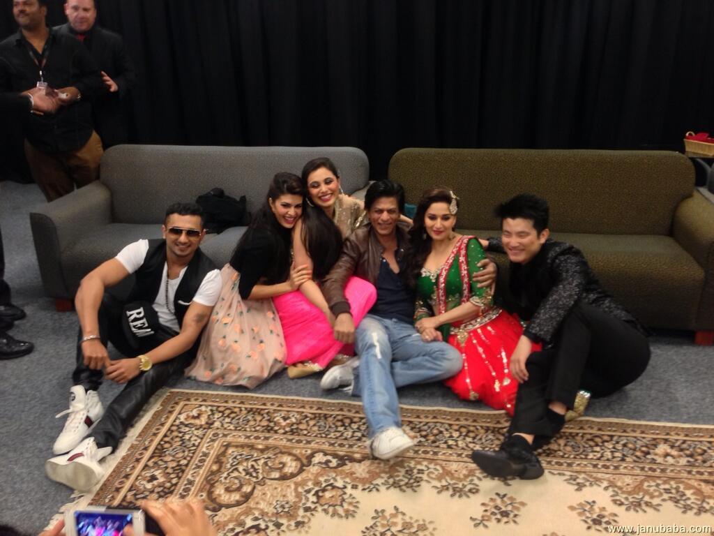 Shahrukh Khan with his Temptation