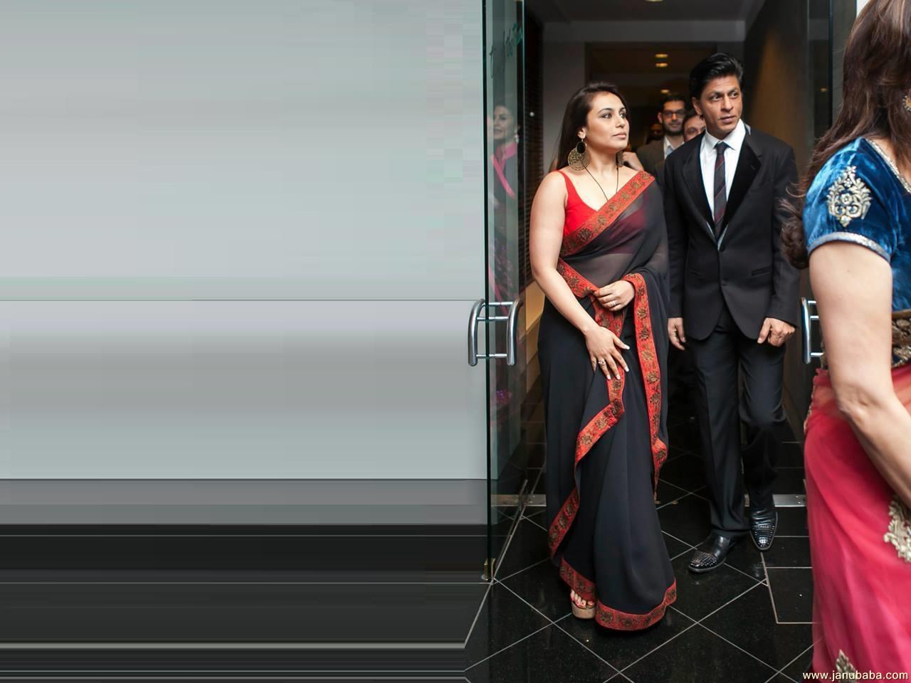Shahrukh Khan with Rani Mukerji and Madhuri Dixit