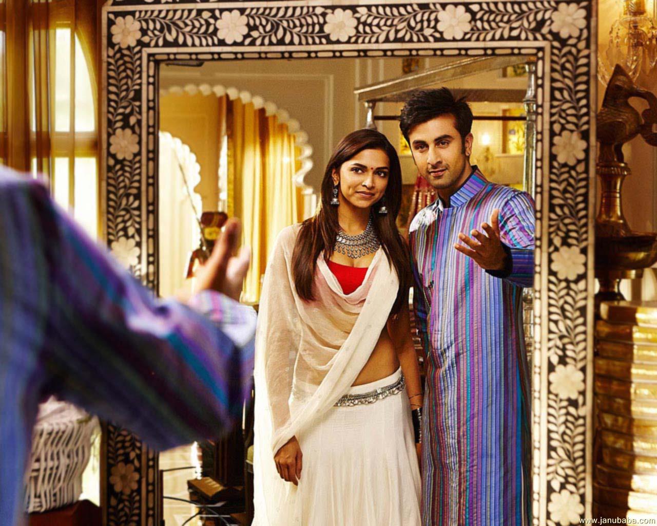 Deepika Padukone with Ranbir Kapoor                  by coolman
