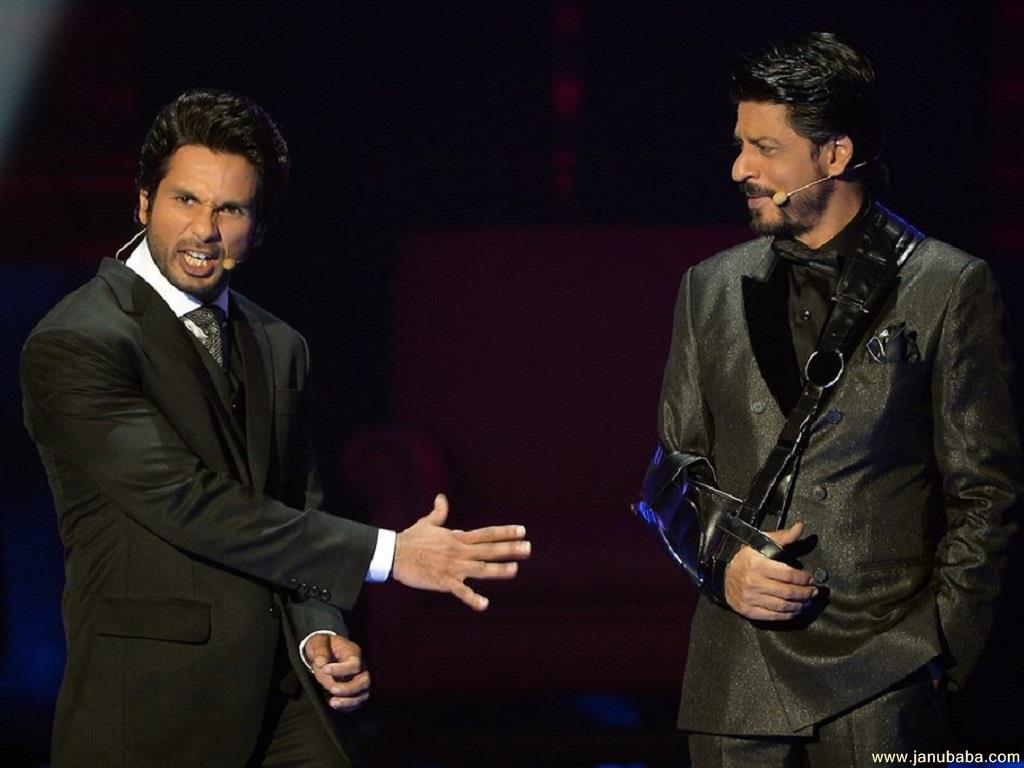 Shahrukh Khan with Shahid Kapoor