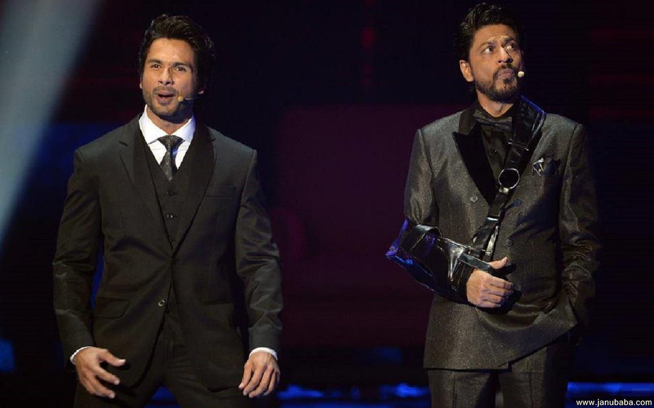 Shahrukh Khan with Shahid Kapoor