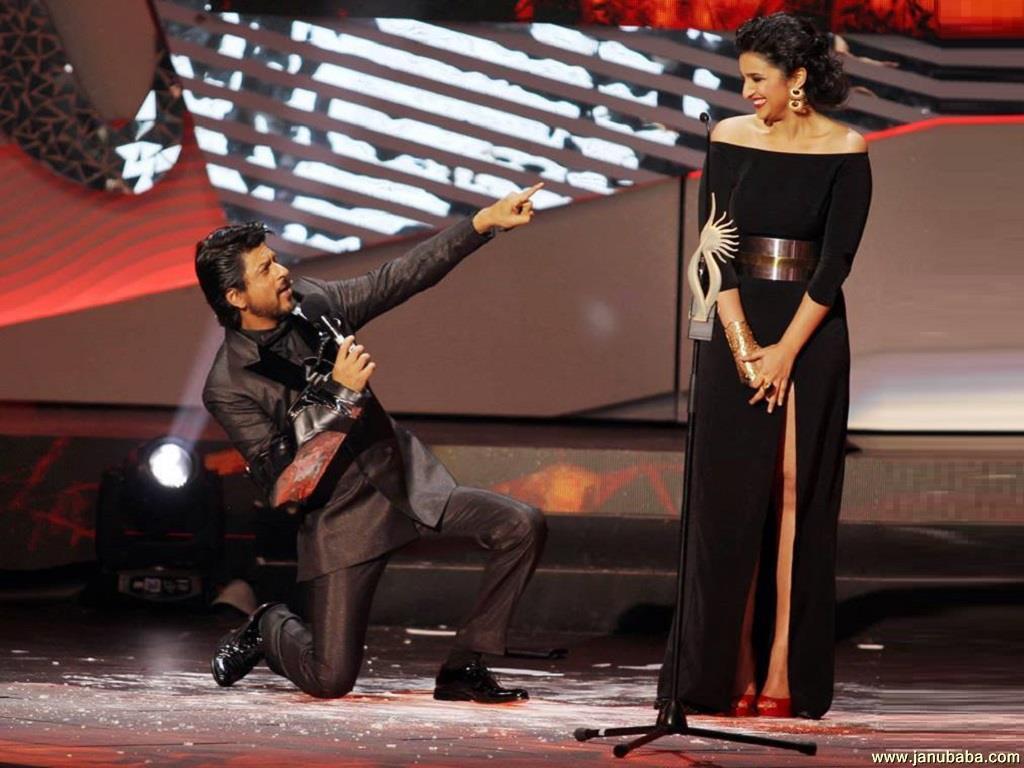 Shahrukh Khan with Parineeti Chopra