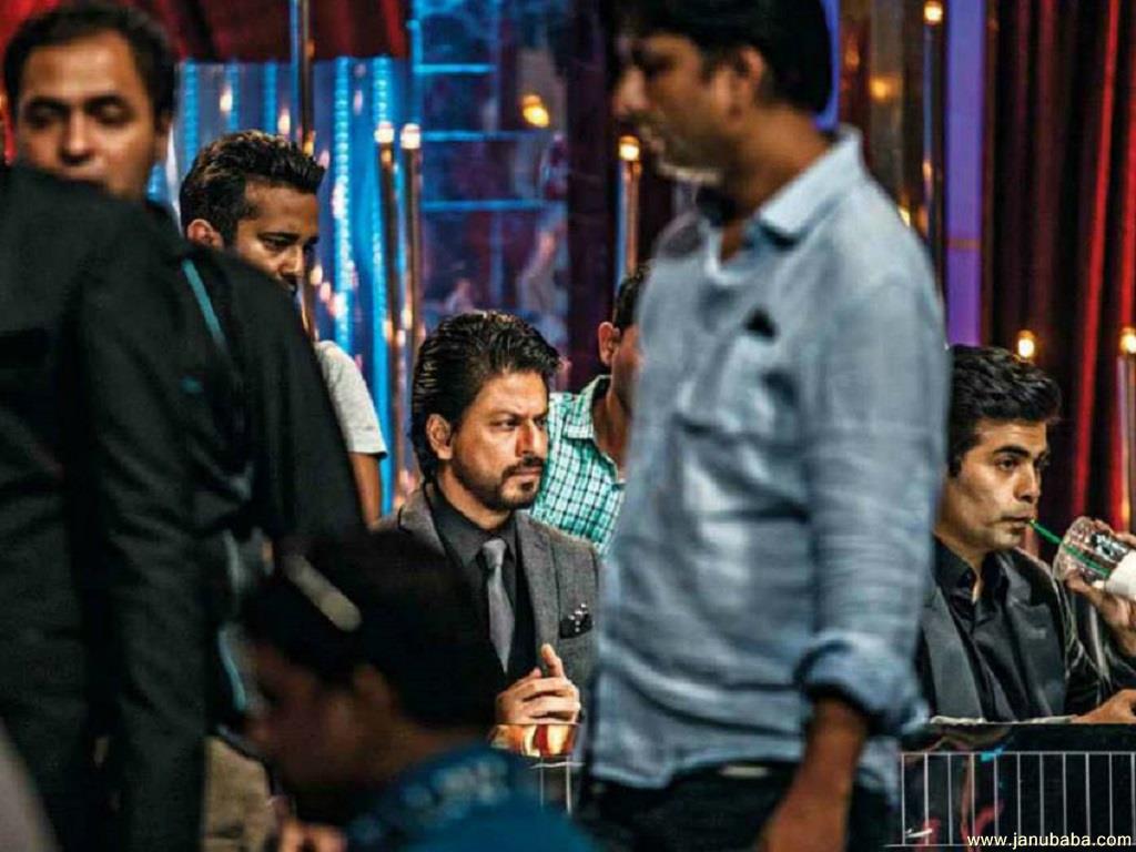 Shahrukh Khan with Karan Johar