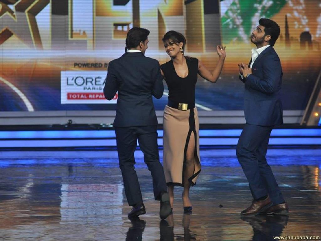 Priyanka Chopra with Ranveer Singh & Arjun Kapoor
