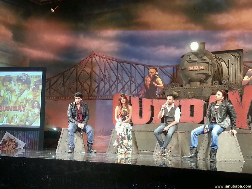 Ranveer Singh, Priyanka Chopra and Arjun Kapoor