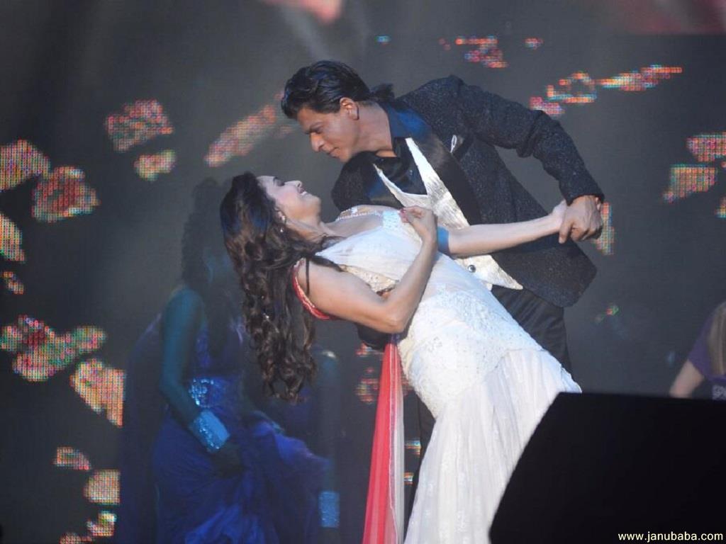 Shahrukh with Madhuri