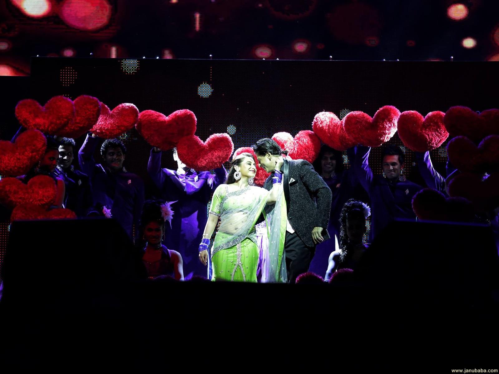 Shah Rukh Khan with Rani Mukherji