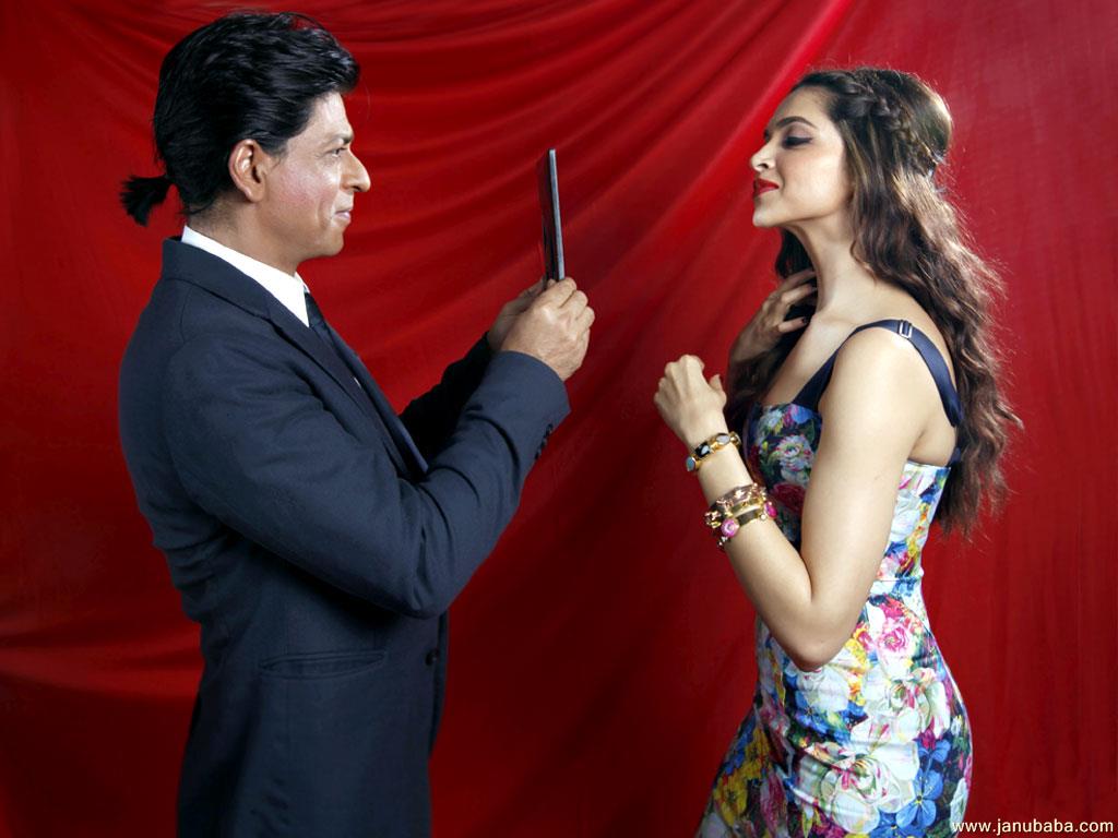 Shahrukh Khan with Deepika Padukone