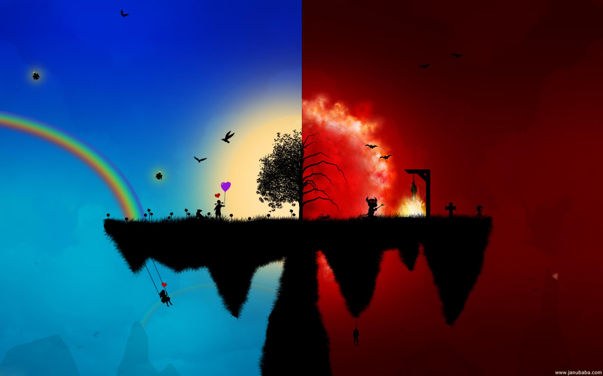 Heaven & Hell By Hubbak