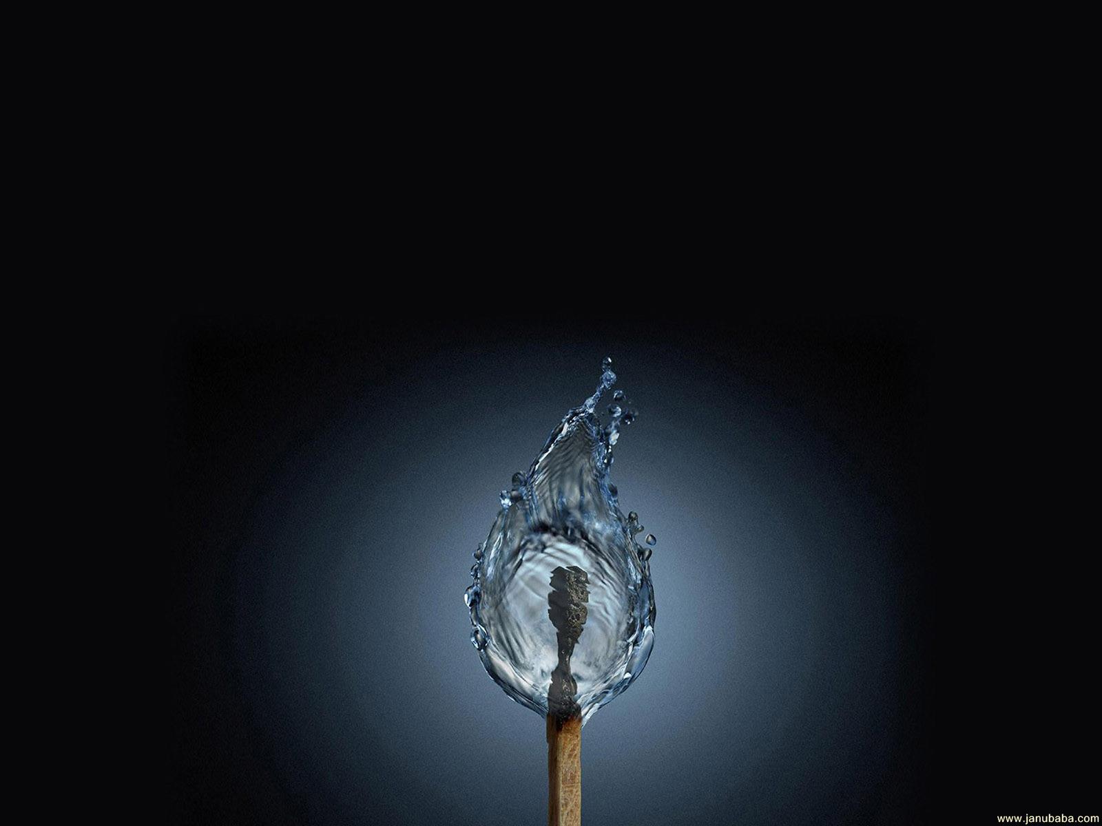 Water Flame By Hubbak