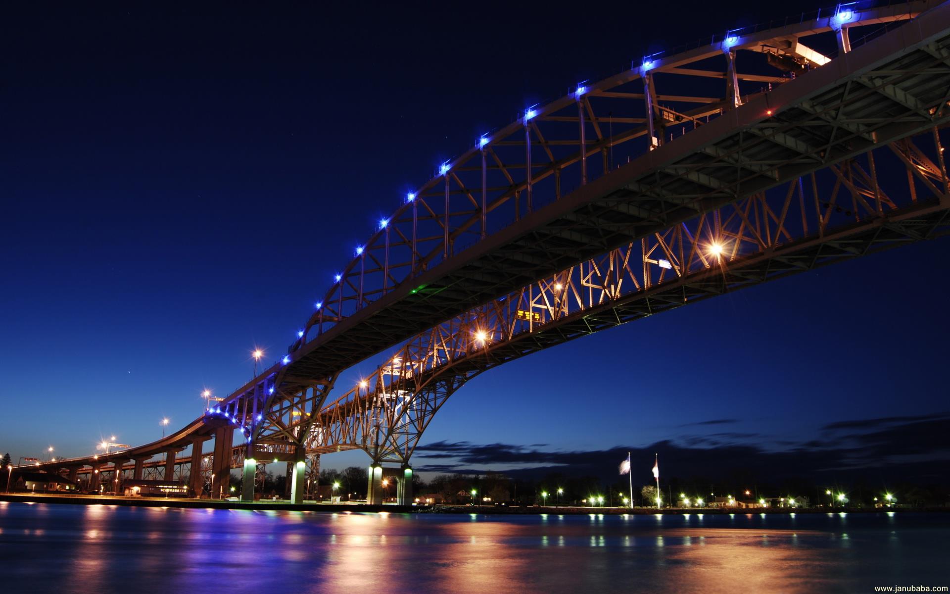 Blue Water Bridge By Hubbak