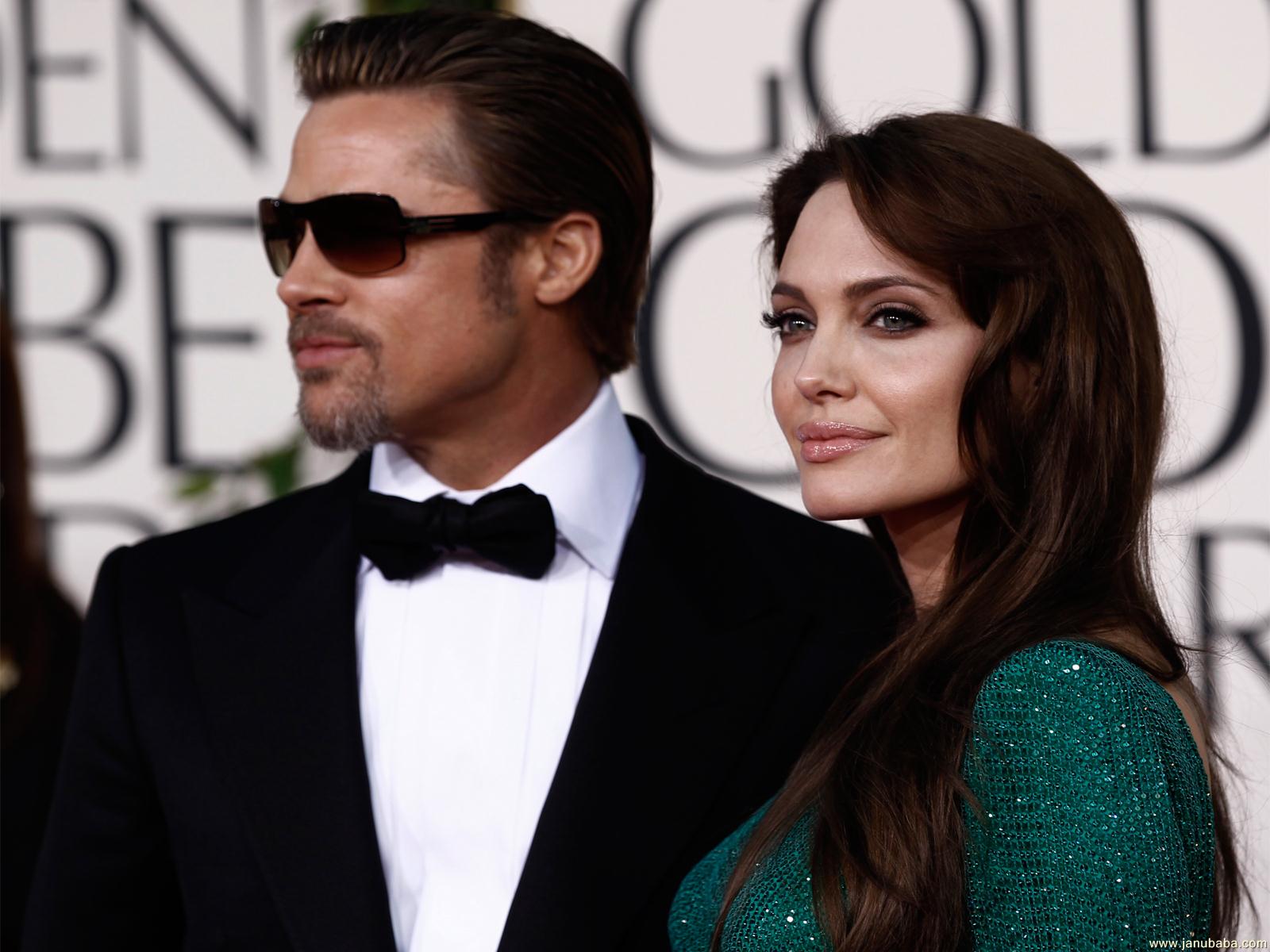 Angelina with Brad by Donya