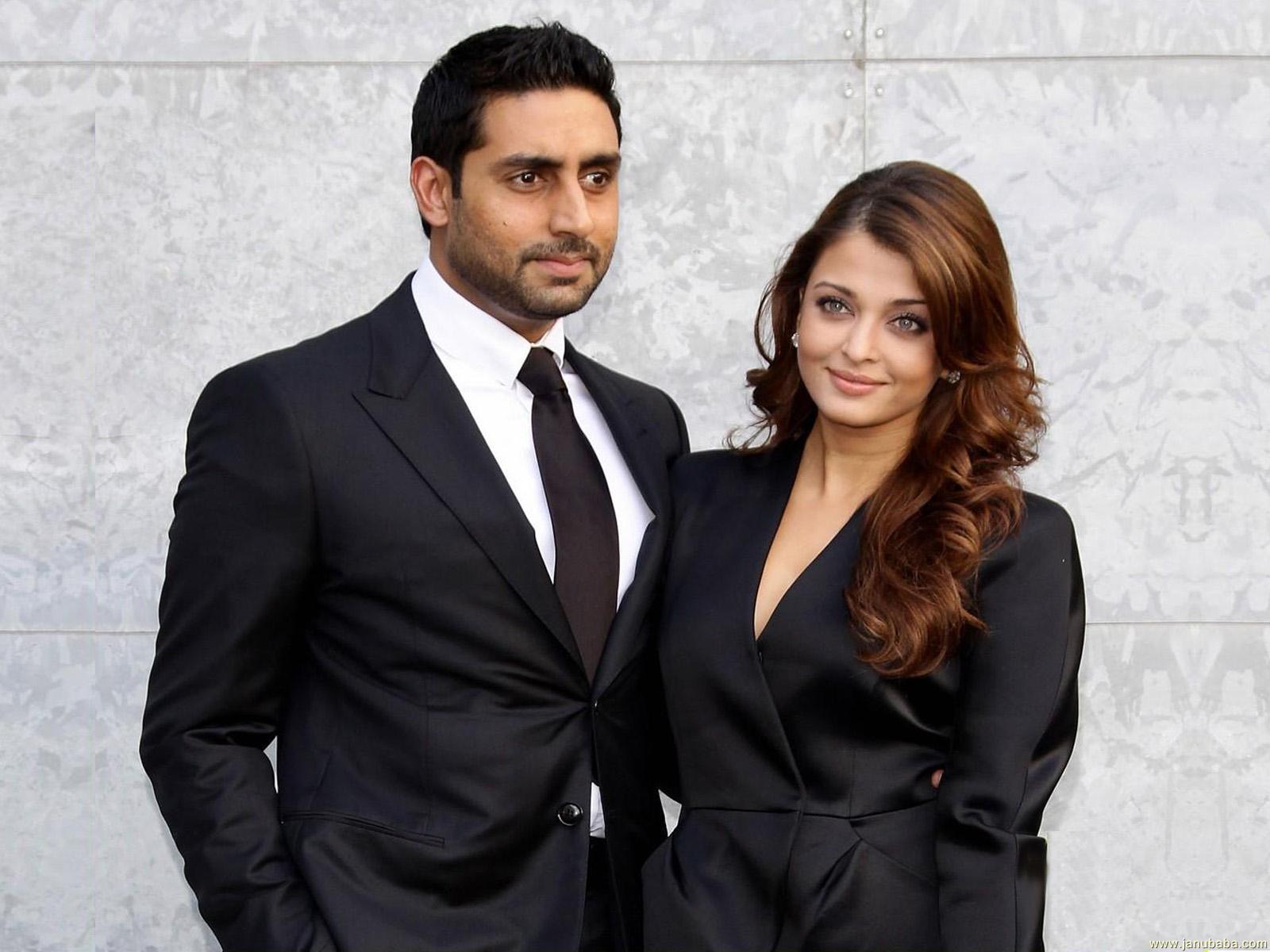 Aishwarya Rai with Abhishek Bachchan by Donya