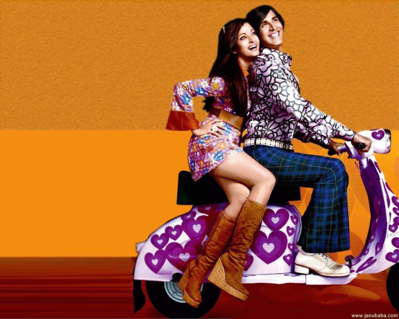 Aishwarya Rai with Akshay Kumar                         by coolman