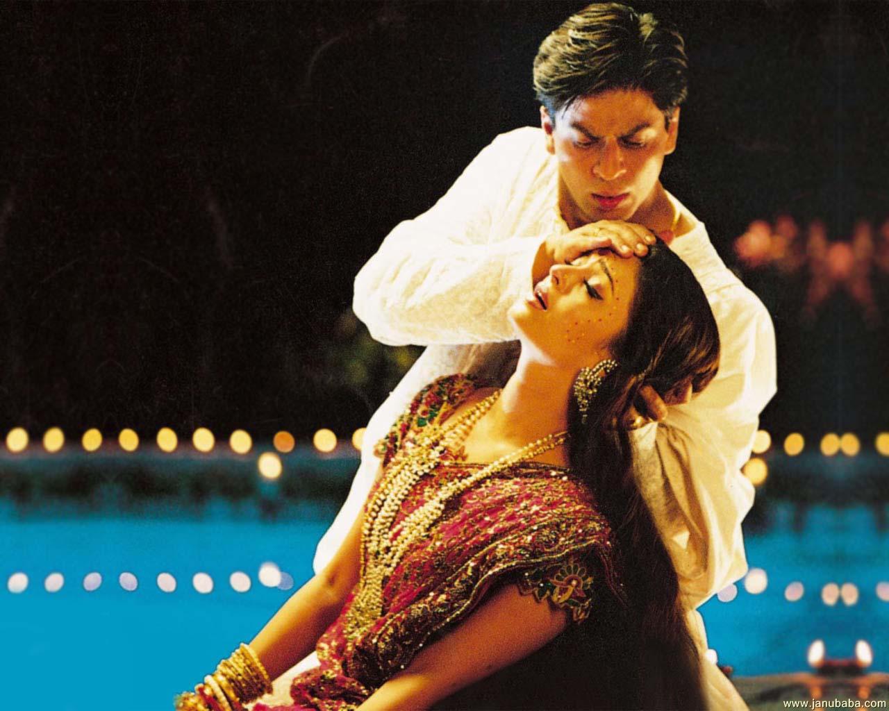 Aishwarya Rai with Shahrukh Khan                      by coolman
