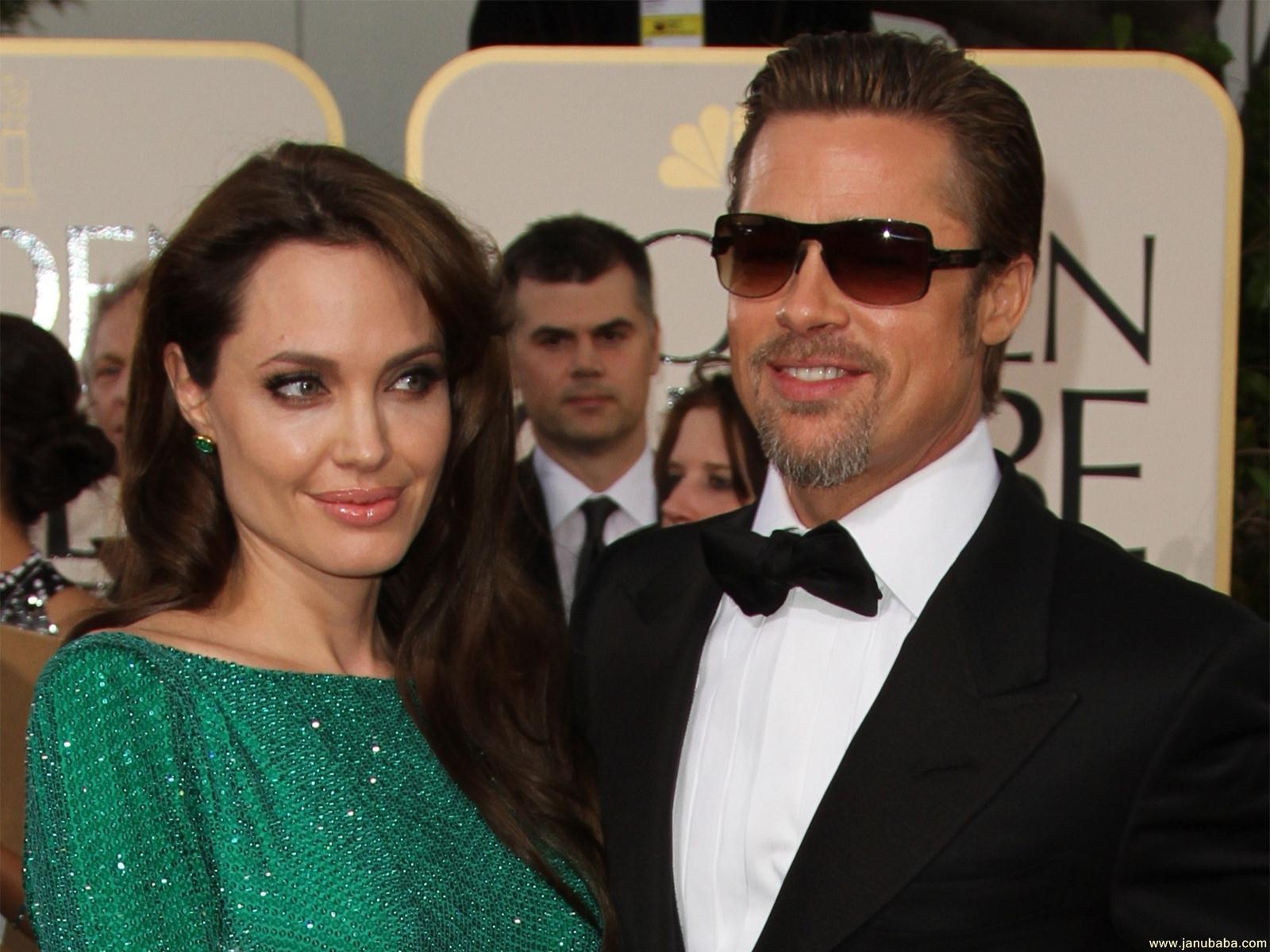 Angelina with Brad by Donya