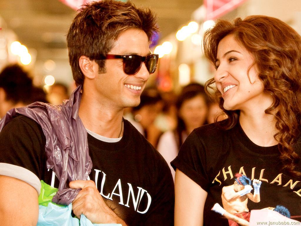 Shahid Kapoor With Anushka Sharma