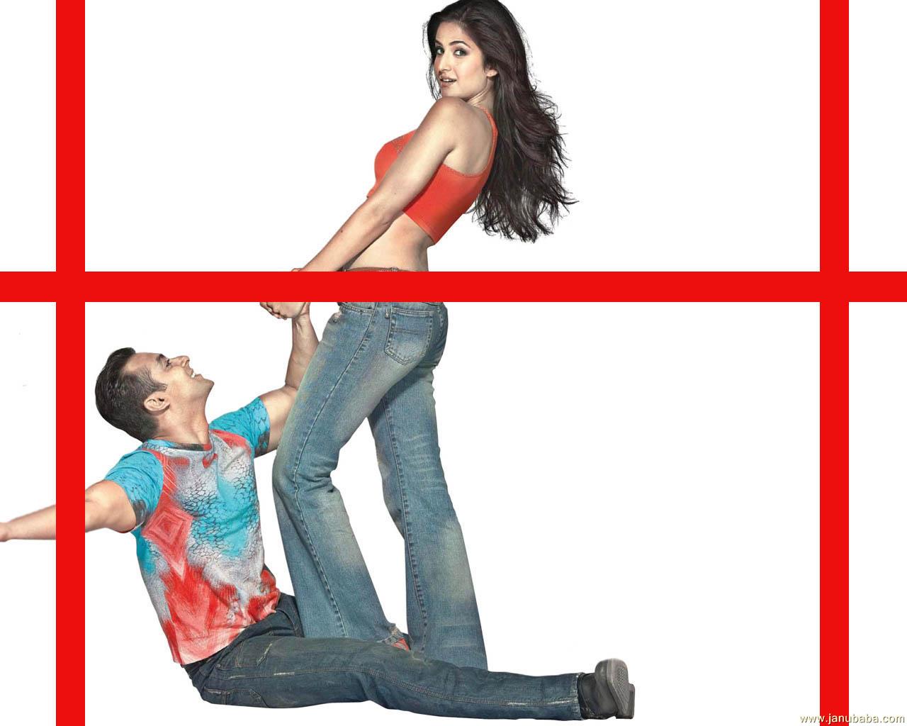 Katrina Kaif with Salman Khan                     by coolman