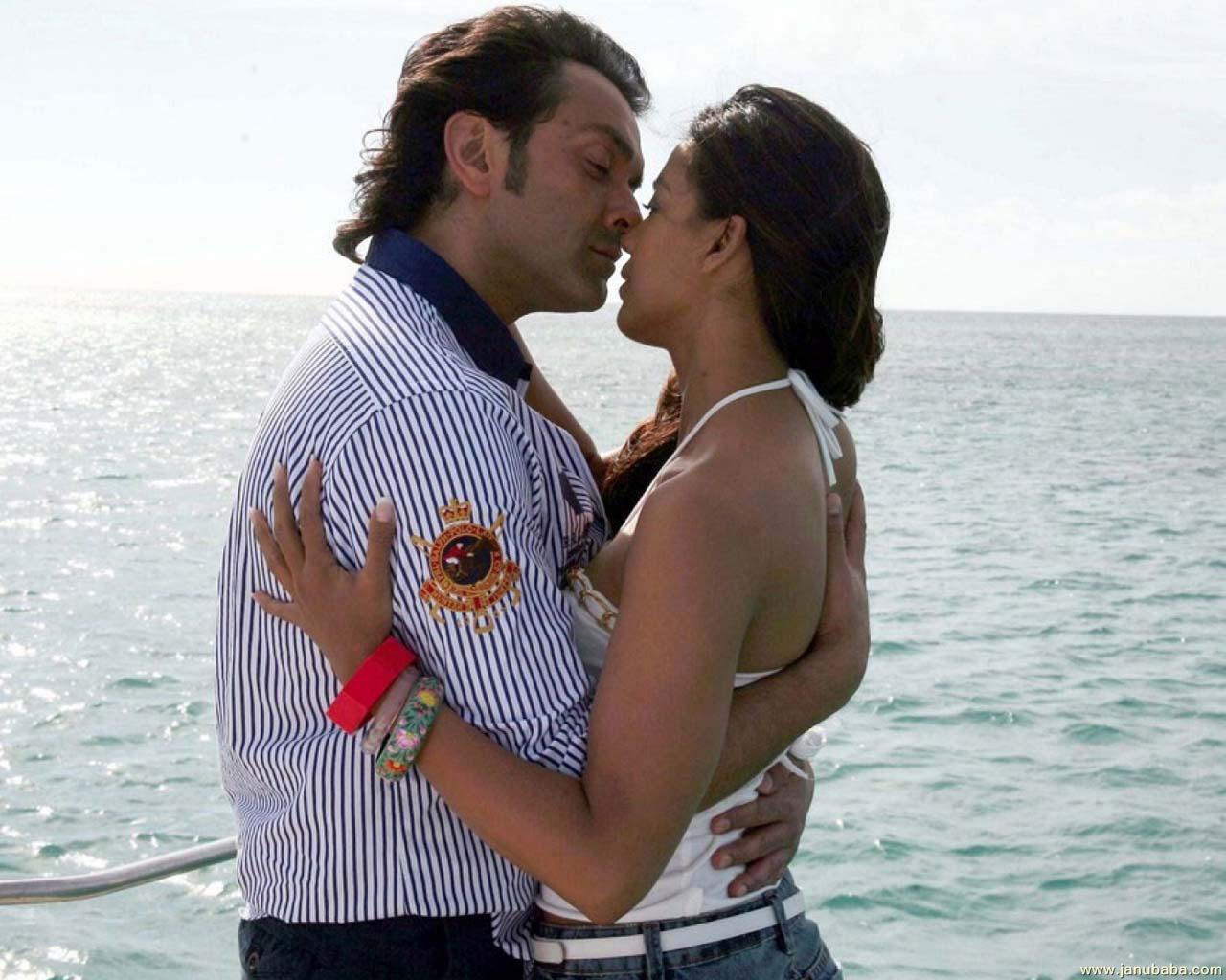Mugdha Godse with Bobby Deol                        by coolman